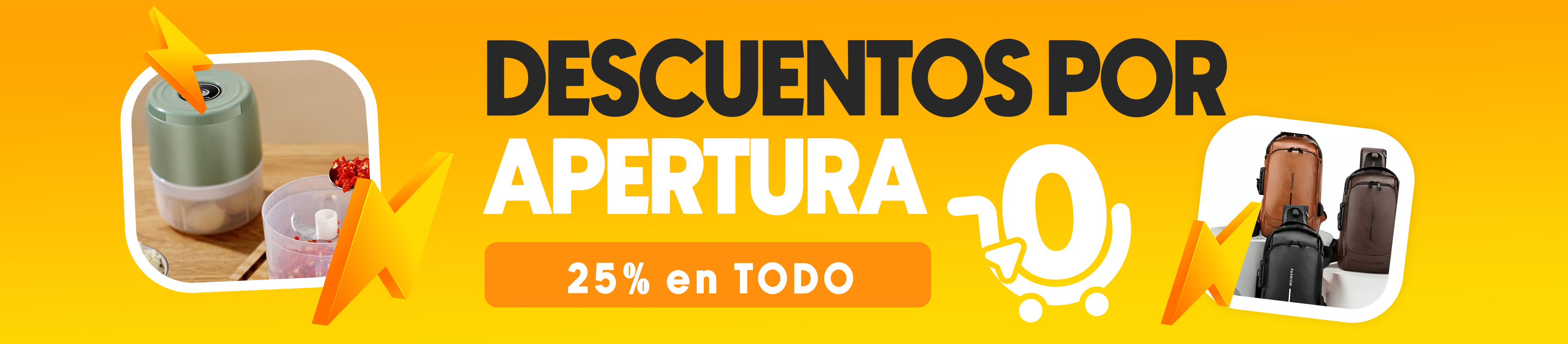 ¡Descuento por apertura!